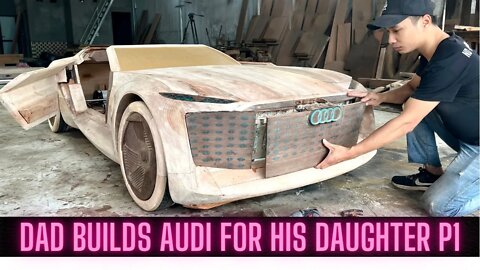 Dad Builds Audi Skysphere For His Daughter [Part 1]