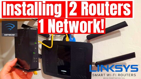HOME NETWORKING 101- HOW TO CONNECT 2 ROUTERS IN ONE HOME NETWORK