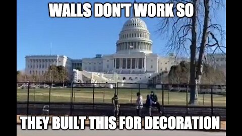 They Built A Wall Around The Capital Over Night, But Walls don't Work Right?