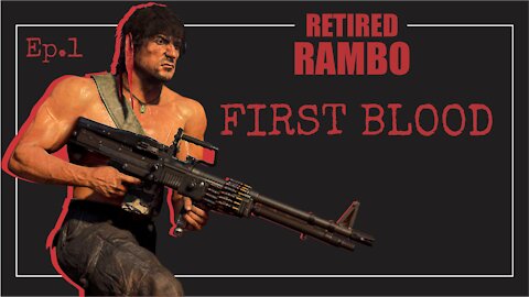FIRST BLOOD - EP1 || Call Of Duty Mobile Game play - RETIRED RAMBO IN BATTLE ROYAL
