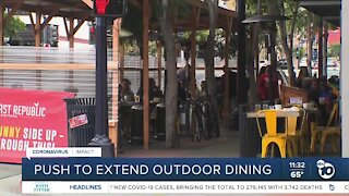 County, city push to extend outdoor dining