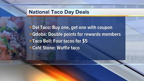 National Taco Day 2018: Deals from Taco Bell, On The Border & more