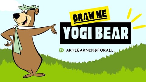 Unleash Your Inner Artist: Easy Yogi Bear Sketch Tutorial! 🎨✏️