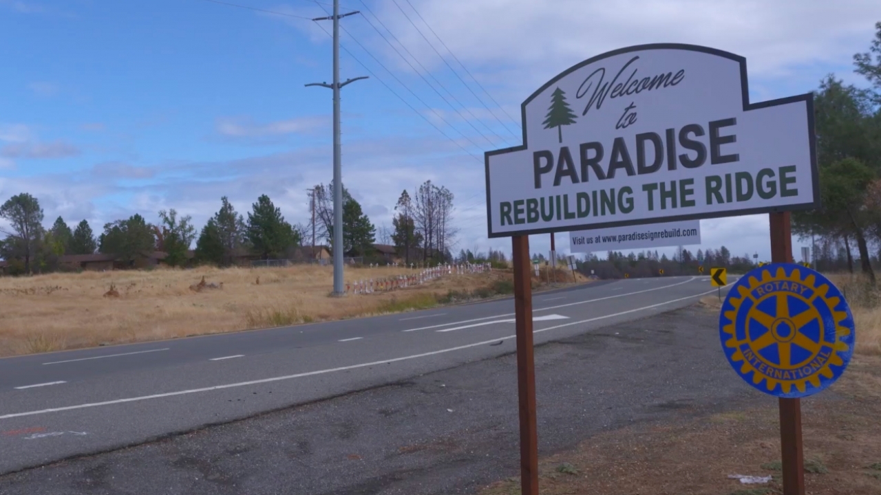 A Year After The Deadly Camp Fire, Paradise Is Still Cleaning Up