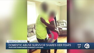Domestic abuse survivor shares her fears