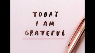 I am Grateful 5 minute message