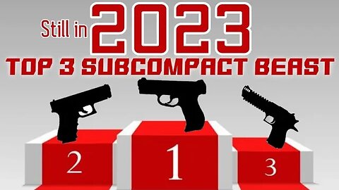 TOP 3 BEST subcompact 9mm stil in 2023