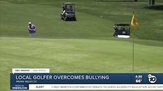 Local golfer overcomes bullying to find success