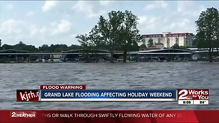 Grand Lake flooding affecting businesses, travel before holiday weekend