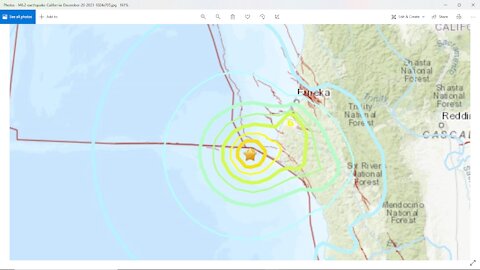 6.2 Quake Off California Coast*CIA Consultant-USA Closer To Civil War*Wildfires*Mass Evacuations*