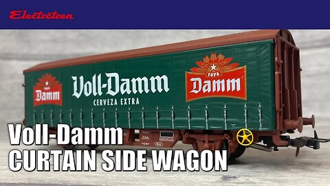 A Spanish Souvenir that doesn't suck! VOLL-DAMM Beer Wagon from Electrotren