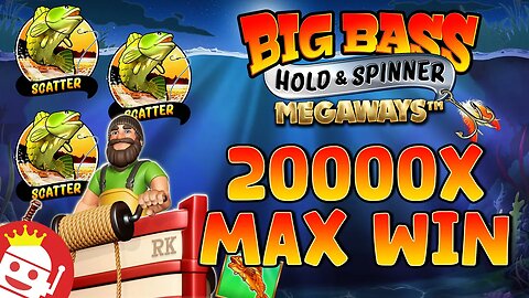 🔥 BIG BASS HOLD & SPINNER MEGAWAYS 🐟 FIRST EVER 20,000X MAX WIN!
