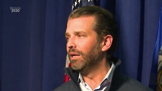 Donald Trump Jr. campaigns in De Pere