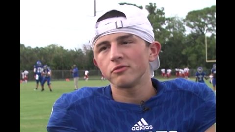 Spanish River football player hopes to turn serious head injury into safer helmets