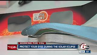 Information on protecting your eyes during the solar eclipse