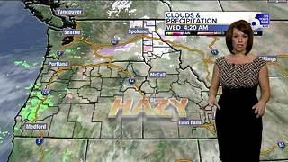 Haze and sunshine across the Treasure Valley Wednesday