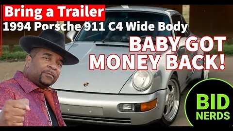 Profit or Loss? 1994 Wide Body Porsche 964 C4 Bring a Trailer One Year Flip