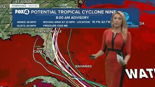 Potential Tropical Cyclone Nine