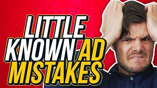 5 Little Known Facebook Ad MISTAKES that RUIN Your Campaigns (2021)