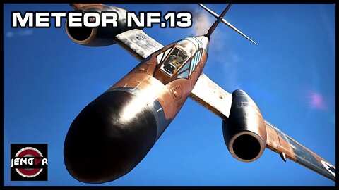 NIGHTFIGHTER RADAR! Meteor NF.13 - Israel - War Thunder Review!