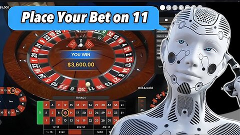 Letting AI Pick My Roulette Numbers *BIG WIN!*