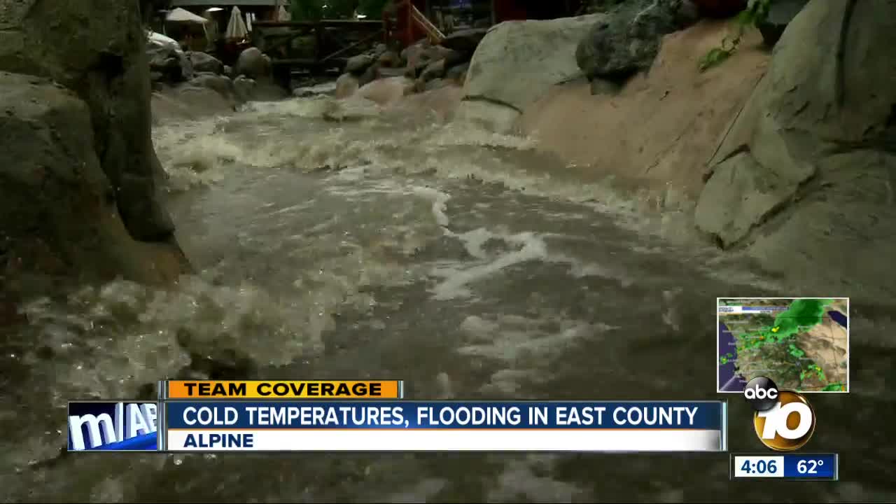 Flooding a concern in East County