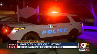 Man dies in police custody