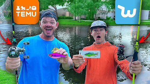 Temu vs Wish $100 Budget Fishing Challenge!