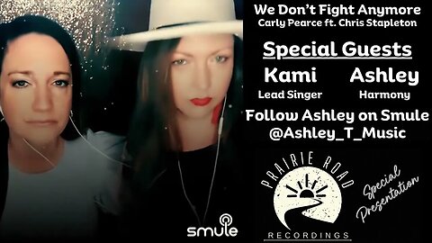 Carly Pearce ft. Chris Stapleton - We Don’t Fight Anymore (cover by Kami & Ashley)