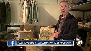 San Diego historical artifacts dealer to auction off controversial collection of Adolf Hitler personal items