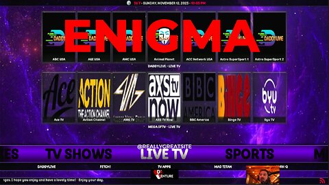 Kodi Builds - Enigma - Team Enigma Repo