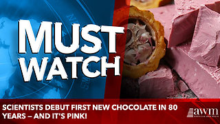 Scientists debut first new chocolate in 80 years — and it's pink!