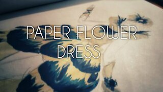 Sewing: PAPER DRESS!!!🤩