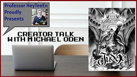 Creator Talk with Michael Oden, former journalist and currently on Judex