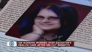 GM workers worried over daughter's health care after benefits cut