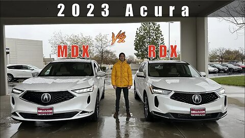 2023 Acura MDX vs RDX. Both with Tech Package!