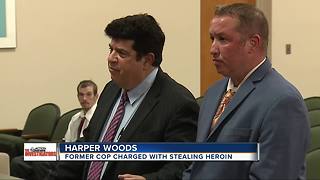 Former Harper Woods police officer charged with stealing heroin