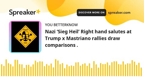 Nazi ‘Sieg Heil’ Right hand salutes at Trump x Mastriano rallies draw comparisons .