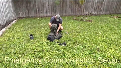 HF Emergency Communication setup