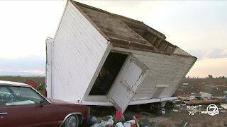 'Things are torn apart everywhere': Families near Platteville left cleaning up after Monday tornado