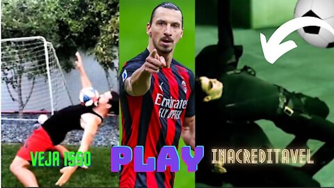 Zlatan Ibrahimovic Top 1000 melhores e impossíveis jogadas