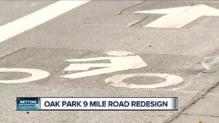 Oak Park 9 Mile Road redesign