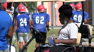 Palm Beach Gardens football being held together by a mothers touch