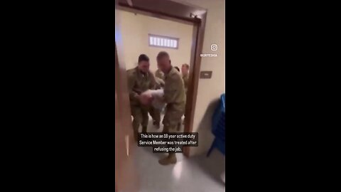 18yo service member refuses the vaccine 💉 and is treated terribly