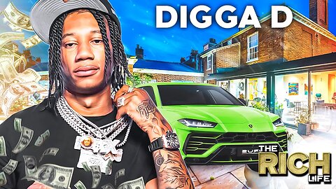 Digga D | The Rich Life | How He Spends His $1 Million?