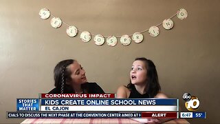 Kids create East County Kids News during quarantine