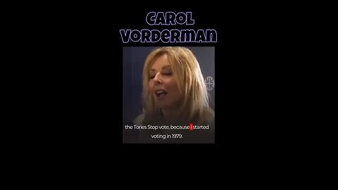 The type of corruption that Carol Vorderman is rightly