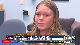 Local student raises pajamas for kids in hospital