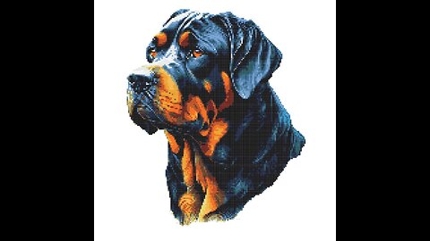 GORGEOUS DOG Cross Stitch Pattern by Welovit | welovit.net | #welovit