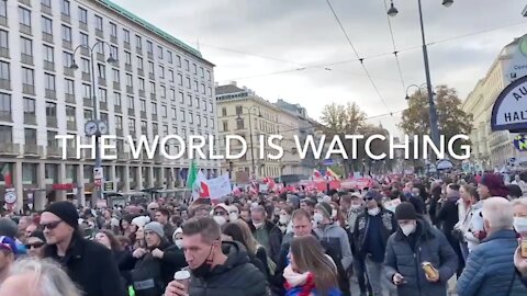 "Die Welt schaut zu": Proteste vom 3. November-Wochenende 2021